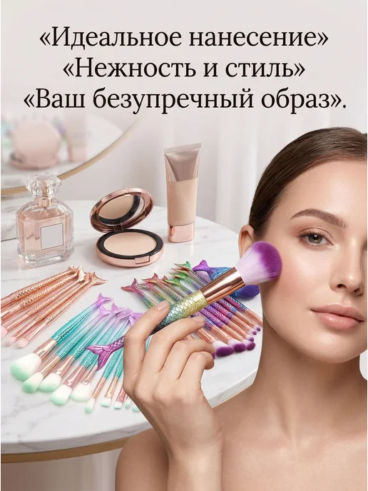 Кисть косметическая Для консилера, вариант, фото 5