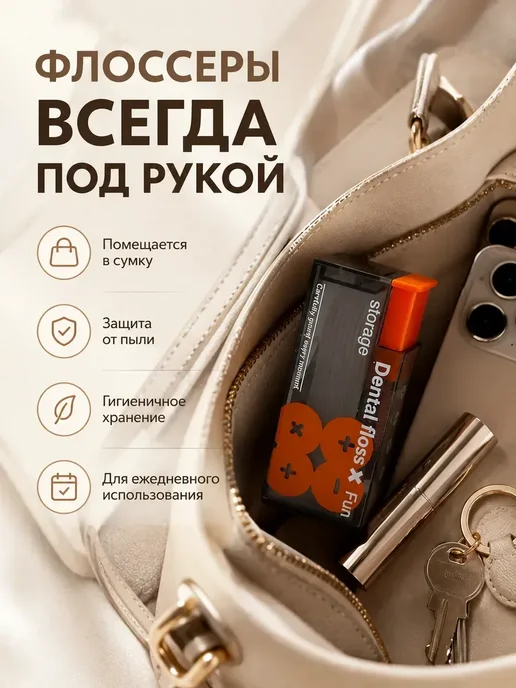 FranklinMIX Диспенсер для флоссеров автоматический дорожный кейс, вариант, фото 2