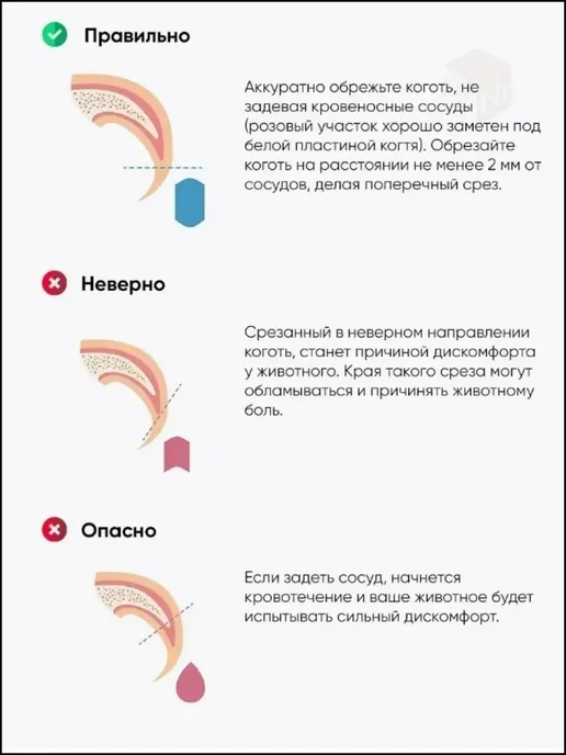 Когтерезка для кошек и для собак, розовый, фото 6