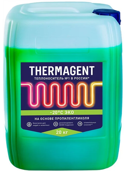 THERMAGENT Термагент Эко -20°C теплоноситель для отопления (20кг), 20 кг, фото 2