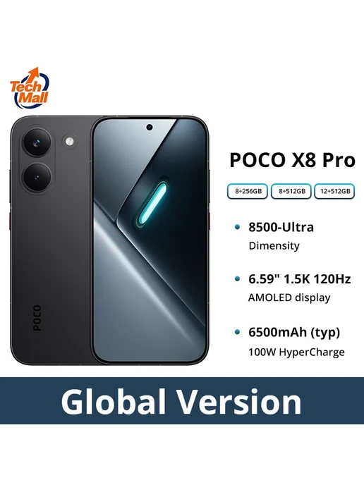 Смартфон Xiaomi X8 Pro 8/256 ГБ, белый, фото 2