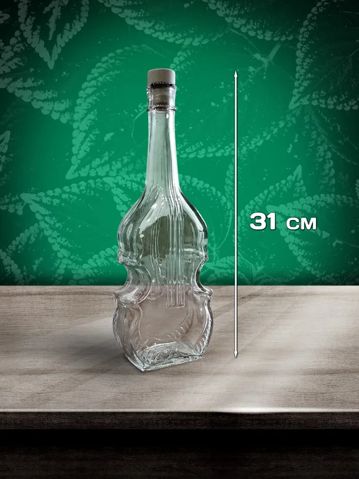 Бутылки для настоек, для самогона 0.75 с пробкой 2 штуки, белый, фото 2