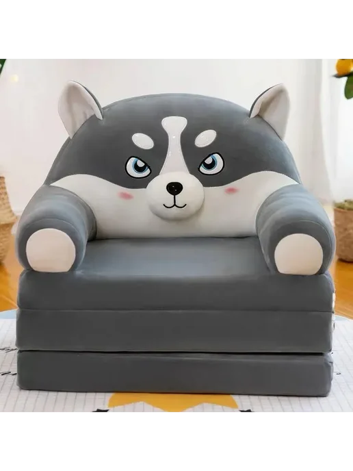 Кресло-трансформер детское раскладное 2 в 1 для детей 0+, вариант, фото 3