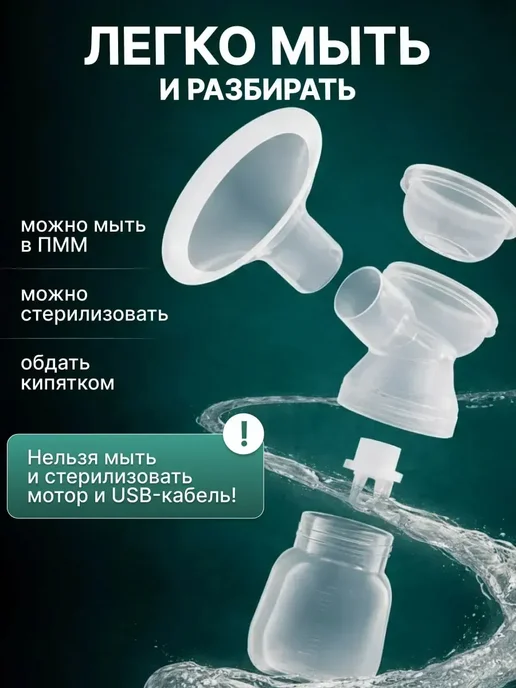 Молокоотсос электрический беспроводной, вариант, фото 7