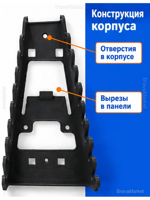 Набор держателей для гаечных ключей, 2 шт, 2 шт, фото 5