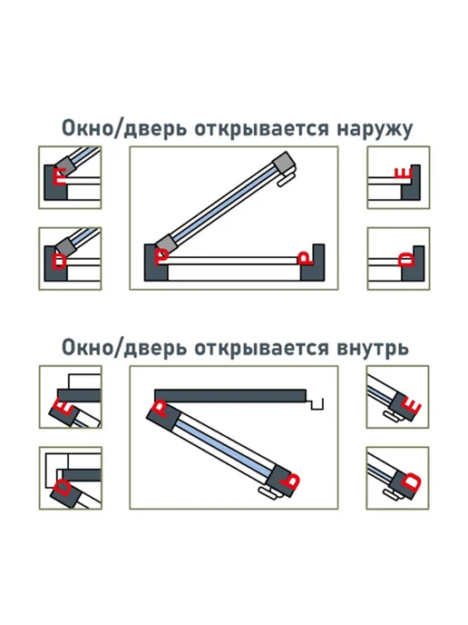 Уют for you Уплотнитель резиновый профиль Е 4x9 мм белый, 4x9 мм, фото 8