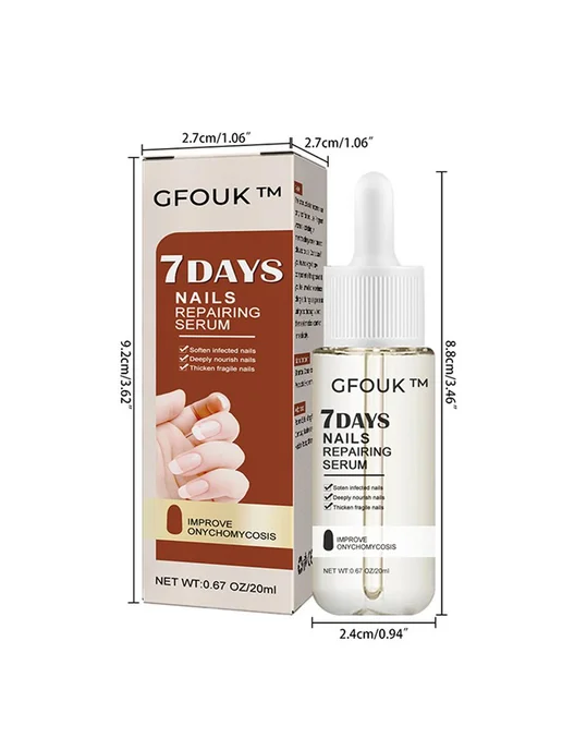 GFOUK Сыворотка укрепляющая для ногтей, 20 мл, 20 мл, фото 4