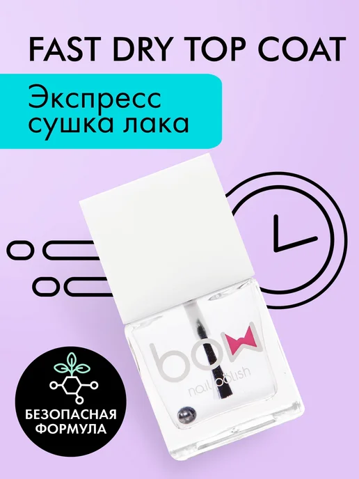 Быстрая сушка лака Fast Dry Top Coat, 11 мл, 11 мл
