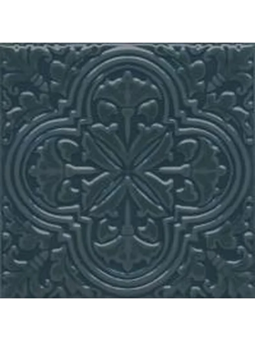 KERAMA MARAZZI Плитка керамическая Декор Фес бирюзовый тёмны, вариант, фото 2
