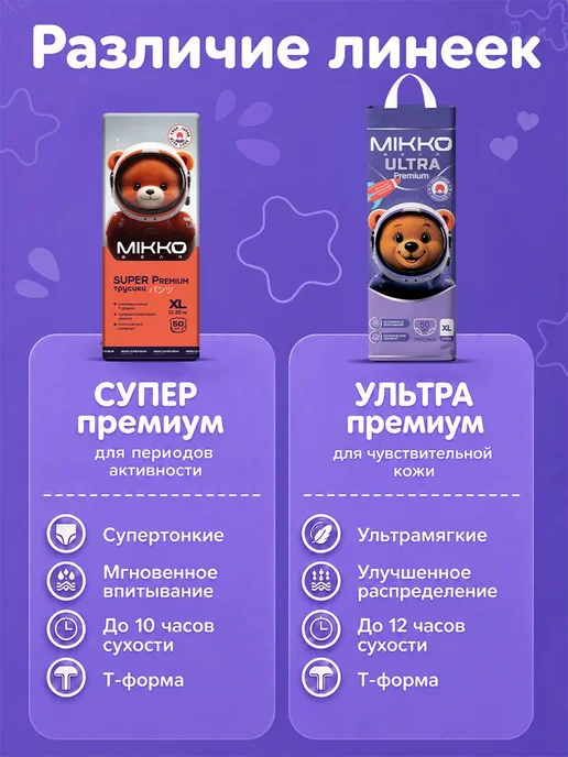 Подгузники трусики 5 XL Ultra Premium 1220 кг 50, 1220 кг, фото 3