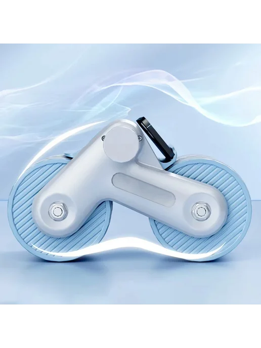 Нет бренда Автоматический ролик для пресса Double Wheel для домашних, оранжевый, фото 6