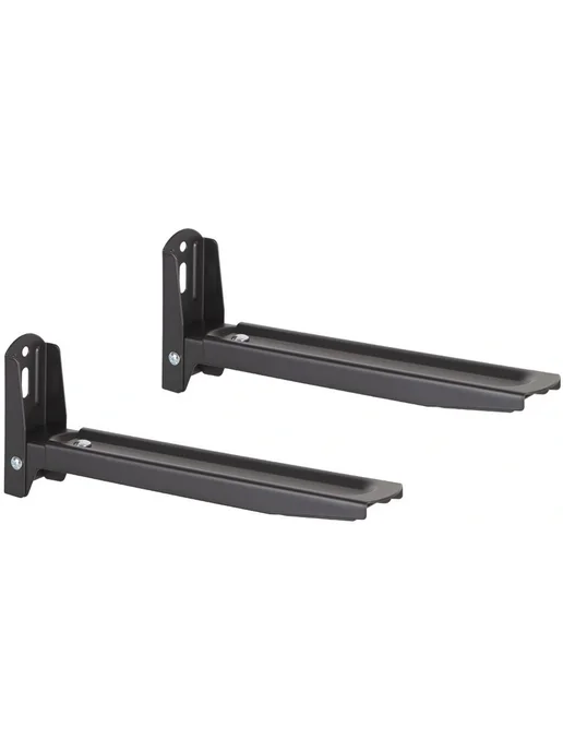 Kromax Кронштейн настенный для СВЧ MICRO-6b BLACK, до 35 кг, черный