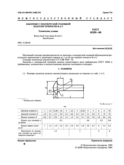 ООО ПК Стандарт-Метиз Заклепка 2х14.32.11 ГОСТ 10299-80 (25 штук), 25 шт, фото 3