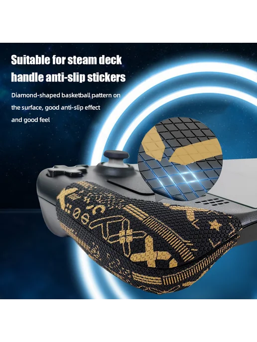 Антискользящая наклейка для Steam Deck, геймерский аксессуар, вариант, фото 2