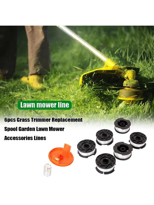 6 8шт катушка триммера Grass 9,14м для Black Decker, 8 шт, 9,14 м, фото 3