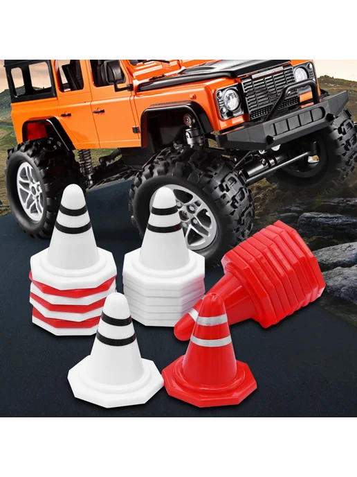 64шт конусы для тренировок д battles для Kids Спорт, крас бе, 64пр RC Barricade маленьких, фото 3