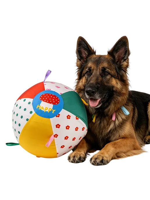 Игрушка для питомцев Herding Ball, 25см, двойной слой, вариант, фото 5