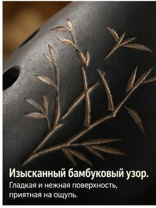 Керамическая окарина с 8 отверстиями для детей, вариант, фото 3