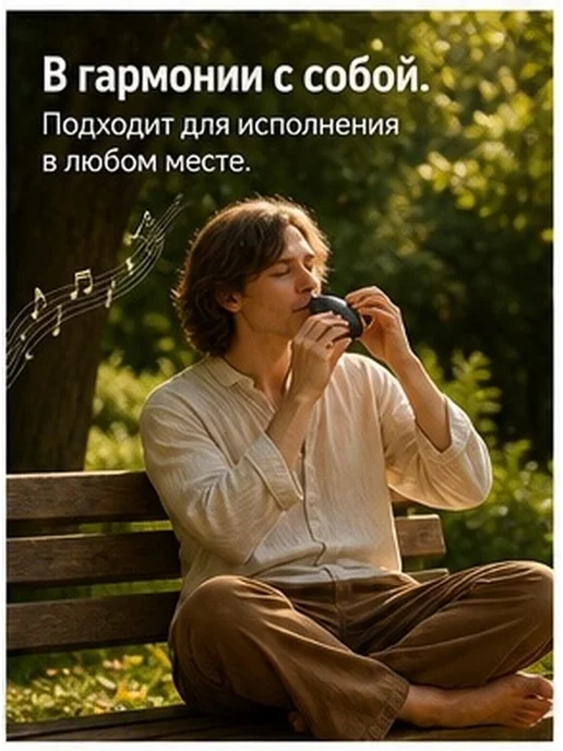 Керамическая окарина с 8 отверстиями для детей, вариант, фото 4