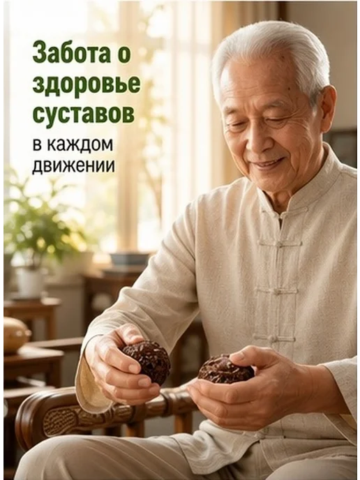 Массажные ручные деревянные шары 2 шт, 2 шт, фото 2