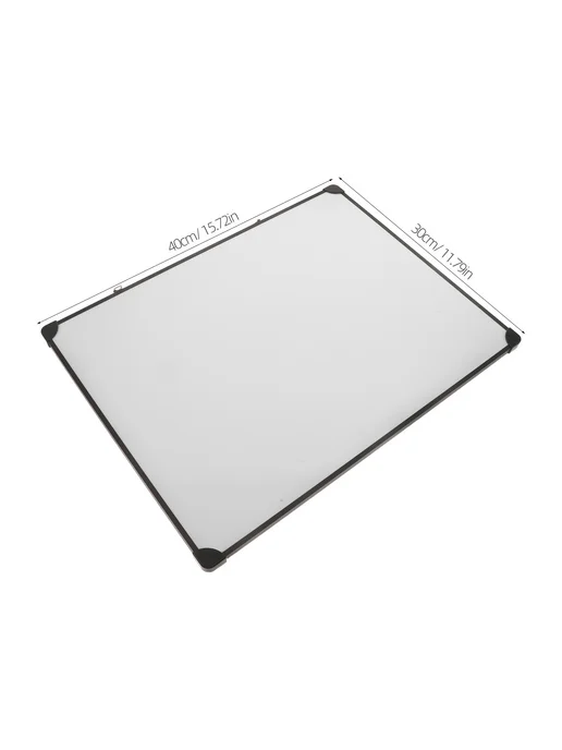 Двусторонняя пробковая и белая доска для заметок 40х30 см, 40x30 см, фото 3