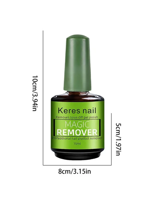 Keres nail средство для снятия лака 15 мл, 15 мл, фото 2