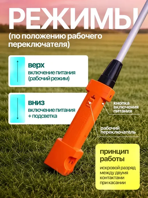 Погонщик скота с рукояткой FarmSpark 61 см, вариант, фото 3