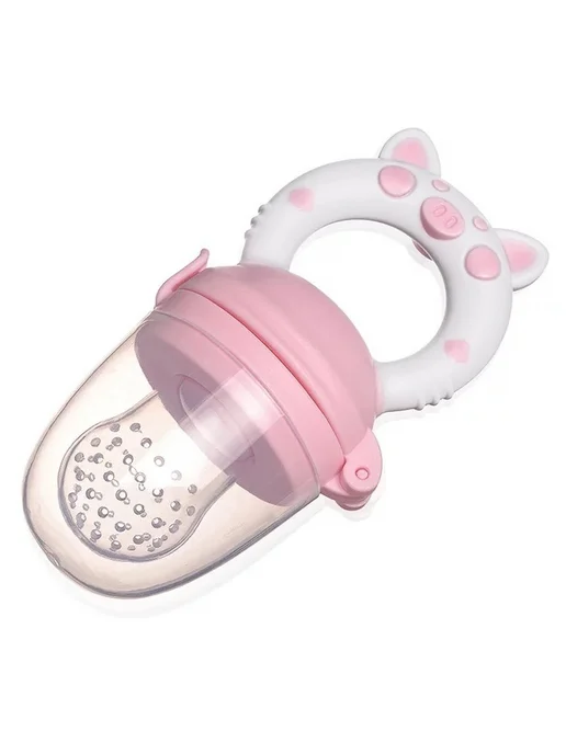 Силиконовый ниблер для фруктов кормление малыша от 4 месяцев, вариант, фото 6