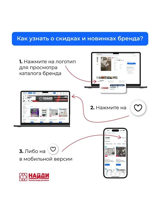 Кронштейн настенный усиленный для сетчатой полки, вариант, фото 6