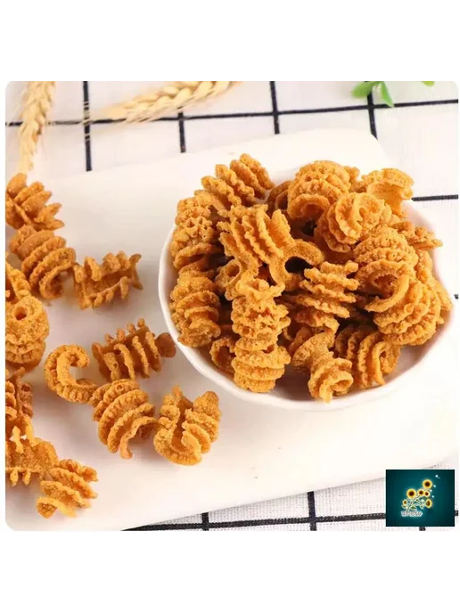Китайские рисовые чипсы 100г*3шт,барбекю,Gouyaer, 100 г, 3 шт, фото 3