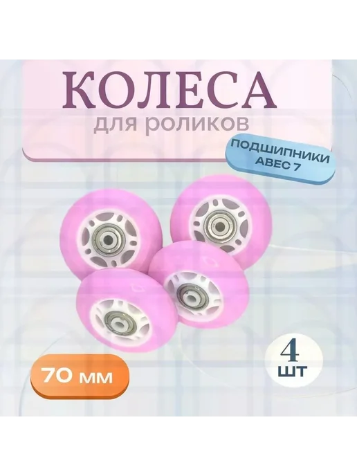Колеса для роликов 70 мм, 70 мм, фото 4