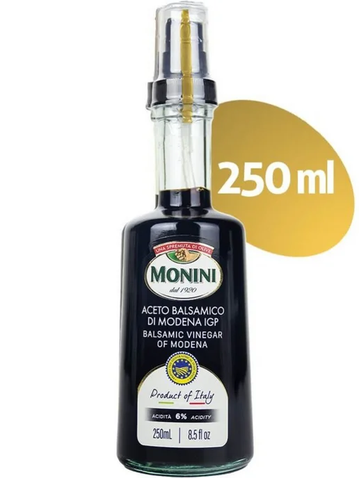 Monini Уксус бальзамический спрей Aceto Balsamico di Modena, 500 мл