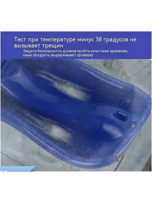 Ледянка с ручкой пластиковая Розовый для катания с горки, розовый, фото 7