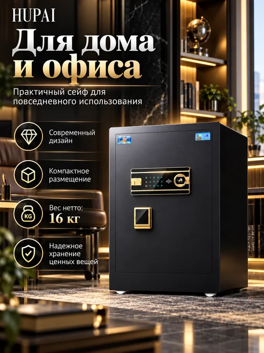 HUPAI Электронный сейф с кодовым замком 590*400*360mm, 590x400