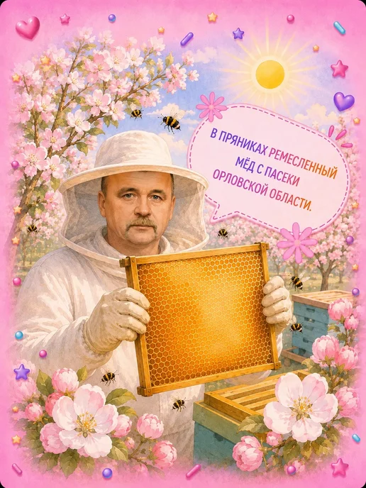 Пряничная Ракета Набор Пряников Хантрикс, 6шт, 6 шт, фото 6