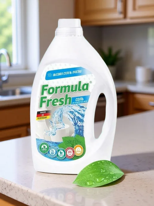 Соль Formula Fresh для посудомоечных машин с высокой степень, вариант, фото 6