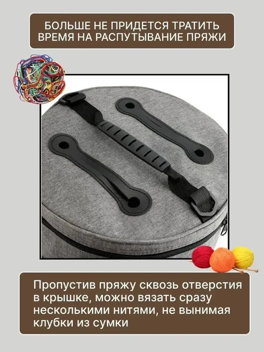 Органайзер для вышивки крестиком, серый, фото 5