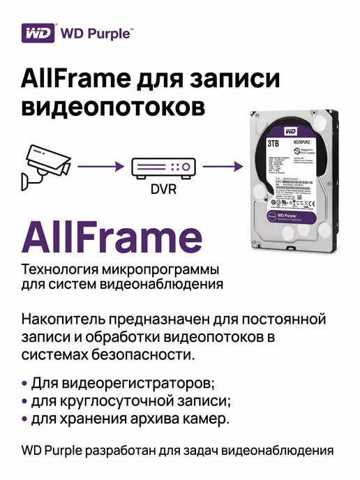 Внутренний жесткий диск Western Digital 4 ТБ refreshed, 4 ТБ, фото 4