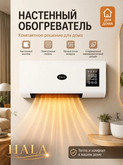 Тепловентилятор КЕРАМИЧЕСКИЙ обогреватель настенный, завеса, вариант, фото 5