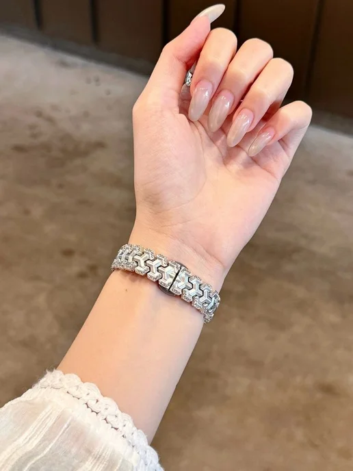 NEBRIS Ремешок для Apple Watch 38 40 41 MM, серый, фото 6