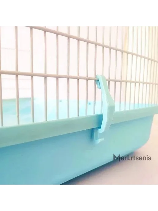 Металлическая защелка для дверцы клетки животных, вариант, фото 3