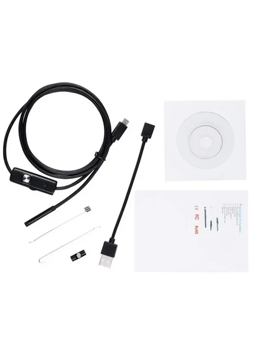 Эндоскоп USB 5.5мм для Android ПК 5М, 5 м, фото 3