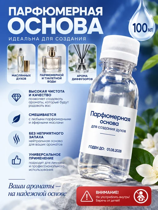 Парфюмерная основа для создания духов 100 мл, 100 мл, фото 3