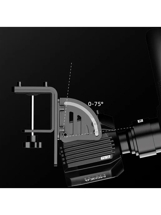 MOZA R5 Pro Truck Bundle (база + руль + педали), черный, фото 6
