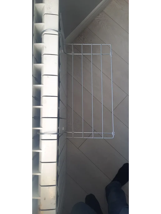 Сушилка для белья навесная на батарею 60х40х20, 60x40x20, фото 3
