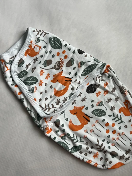 Детская пеленка кокон для сна 62 papitto, белый, фото 2