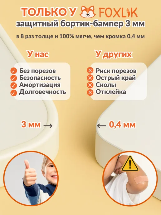 Полка настенная детская Монтессори для книг и игрушек, белый, фото 4