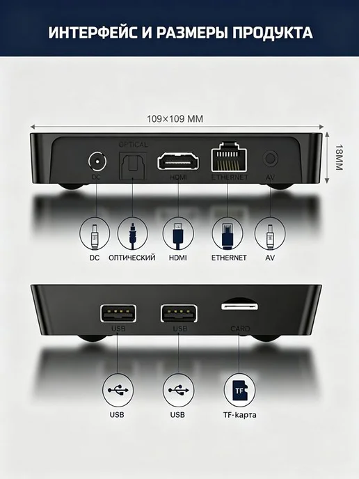 X96Q PRO ТВбокс на Android 10,AndroidTV Allwinner H313 2ГБ, 2 ГБ, фото 6