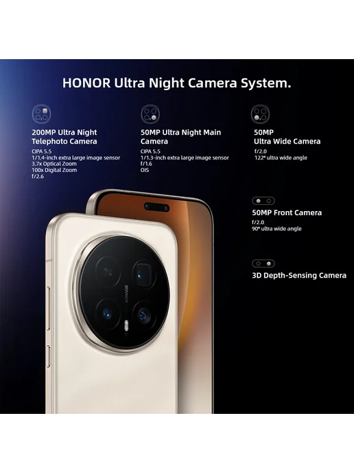 Смартфон HONOR Magic8 Pro 16/1024 ГБ, золотой, фото 5