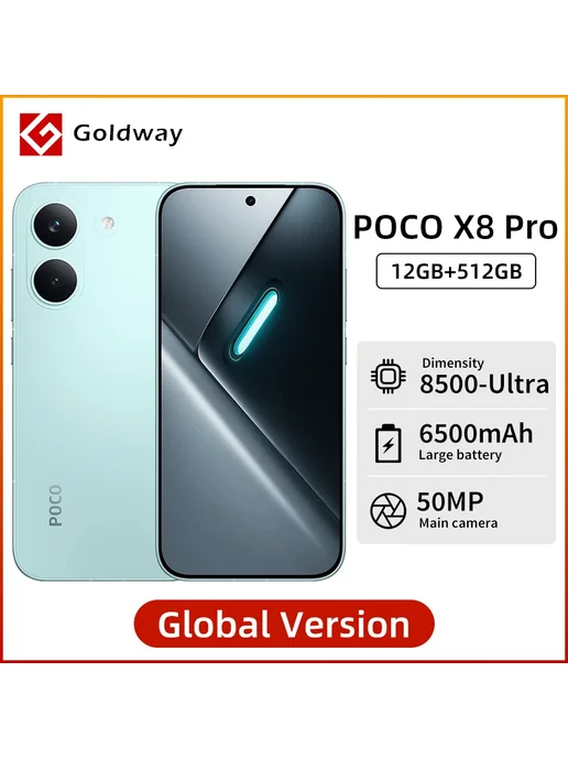 Смартфон Xiaomi X8 Pro 12/512 ГБ, зеленый
